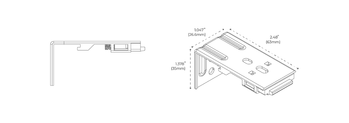 Nino 2 Common Bracket Spec Drawing